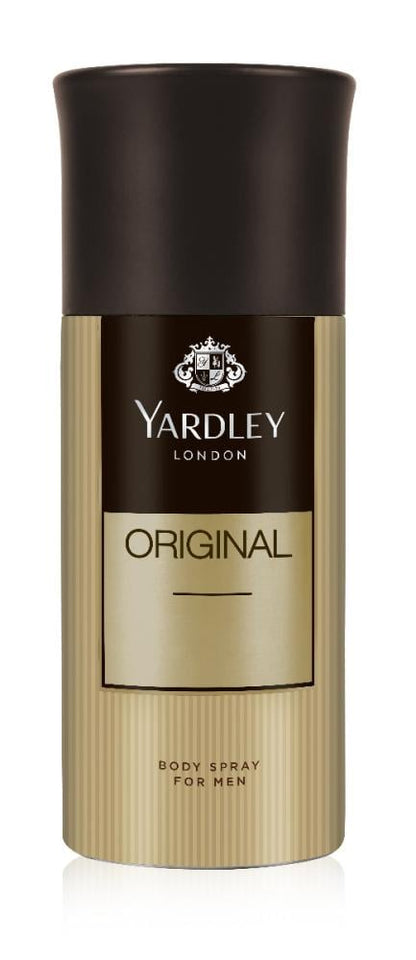 Yardley Original Body Spray: Distinctive Scent, Freshness, 150ml