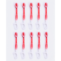 Disposable Toothbrush Set Watermelon Flavored Beauty System 10 Pieces