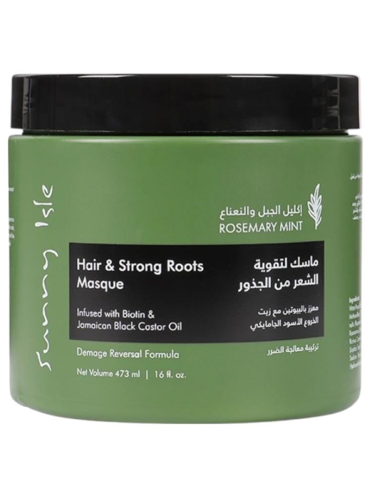 Sunny Isle Rosemary & Mint Jamaican Black Castor Oil Hair Mask - 473ml