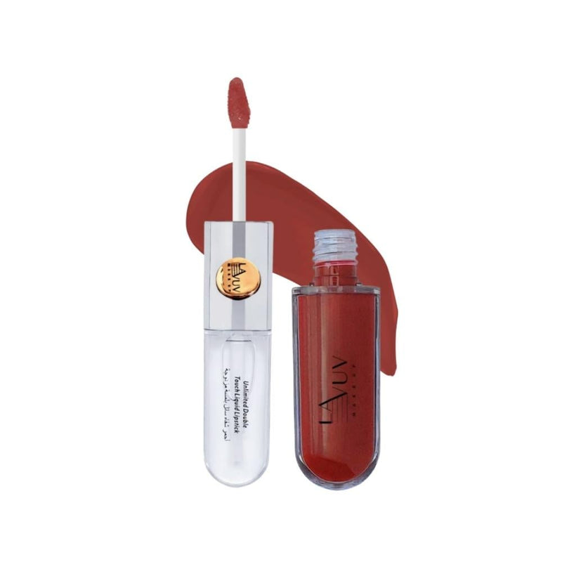 Lavuv Liquid Lipstick and Ultra Shine Lip Gloss, 16-Hour Wear, 209