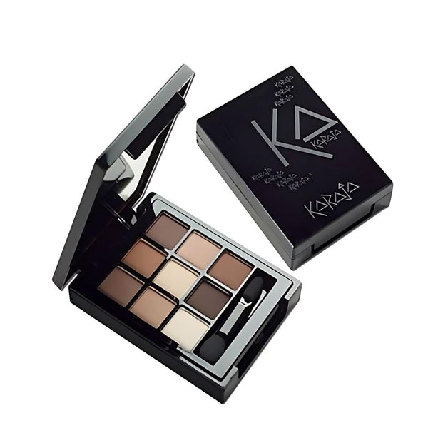 Karaja Wonder Sculpt Eyeshadow Palette 01, 9 Matte Shades