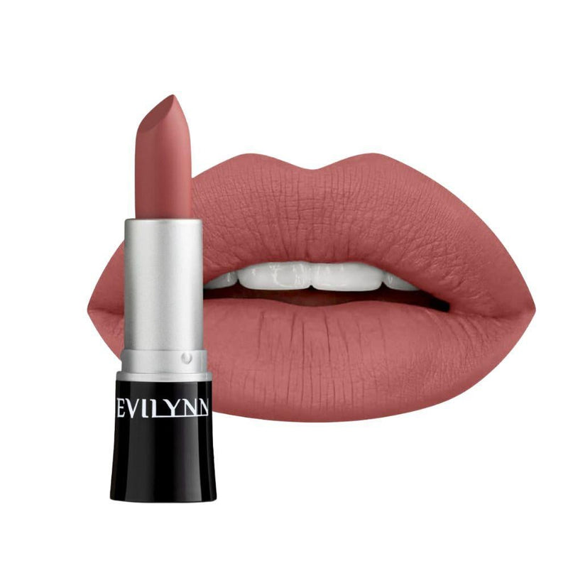 Eveline Creamy Matte Lipstick Long-Lasting Intense Color Shade 18