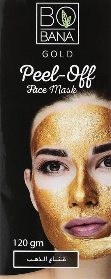 Bobana Gold Peel Off Mask - Cleanses & Brightens 120ml