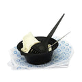 Basicare Hair Dye Kit with Tint Brush, Bowl, Cap, Gloves & Ear Covers