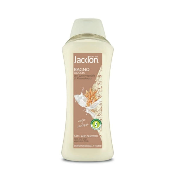 Jaclon Rice and Oat Milk Shower Gel, Moisturizing Body Wash, 1000ml