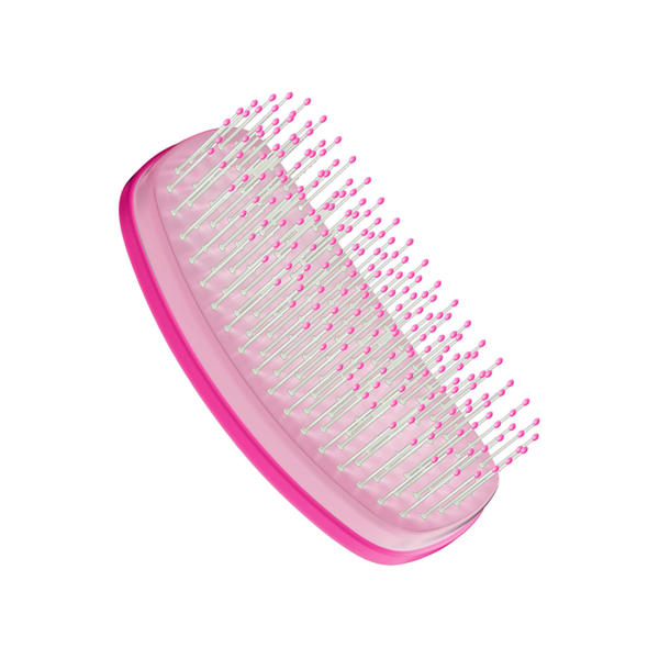 Peter's Detangling Hairbrush Flexible Bristles Rounded Tips for Wet or Dry Hair