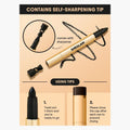 Best Black Kohl Eyeliner Pencil Creamy Waterproof SHEGLAM 1.2g
