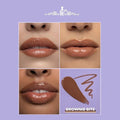 Sheglam Willy Wonka Cocoa Kiss Lipstick and Lip Liner Set, Brownie Bite