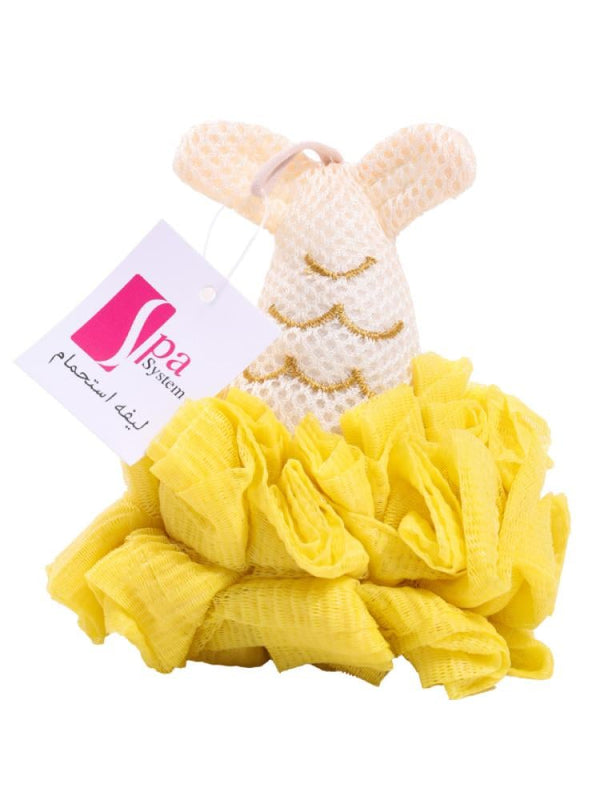 Baby Bath Loofah Soft Gentle Cleansing Sponge Cute Design Spa System