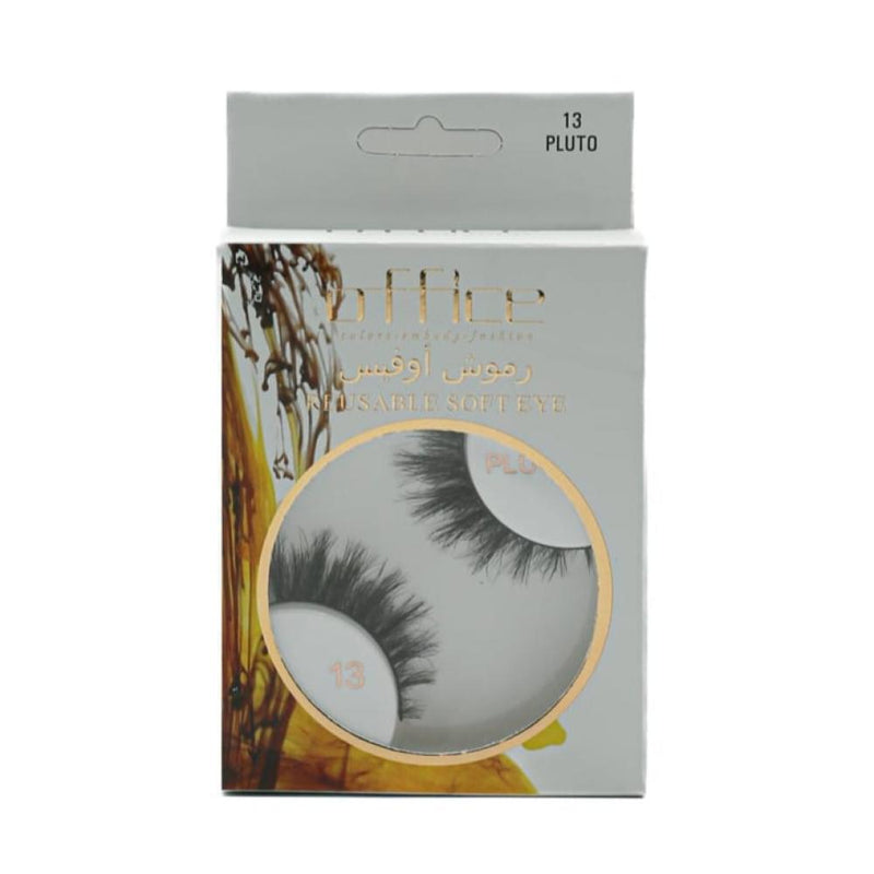 Office Horsehair Eyelashes No. 13 Reusable Strip Lashes