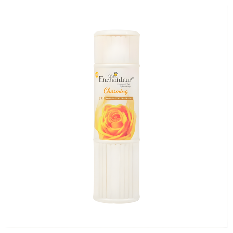 Enchanteur Charming Scented Talcum Powder, Feminine Fragrance, 125g