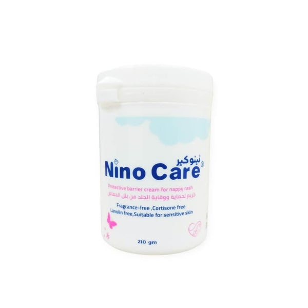 Natural Nappy Rash Cream Zinc Oxide Nino Care 210ml