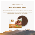 Piari Turmeric and Tamarind Soap Set - Brightening, Pore Cleansing