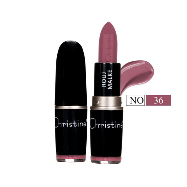 Christine Royal Lipstick, Matte, with Vitamin E, Shade 36 CH021