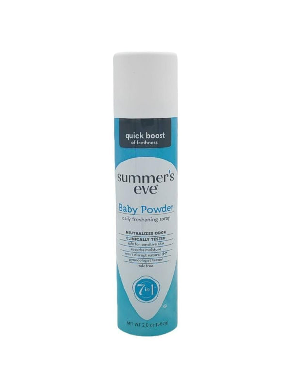 Summer's Eve Baby Powder Daily Freshening Spray 56.7g