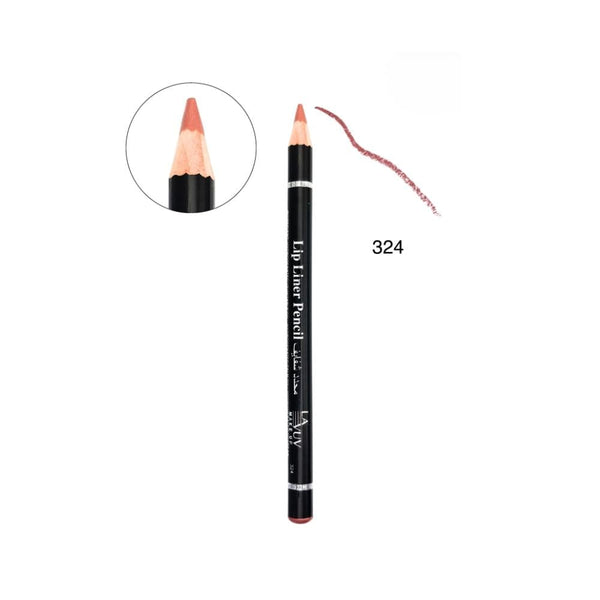 Lavuv Lip Liner Pencil - Shade 324 Creamy, Long-Lasting, Pigmented