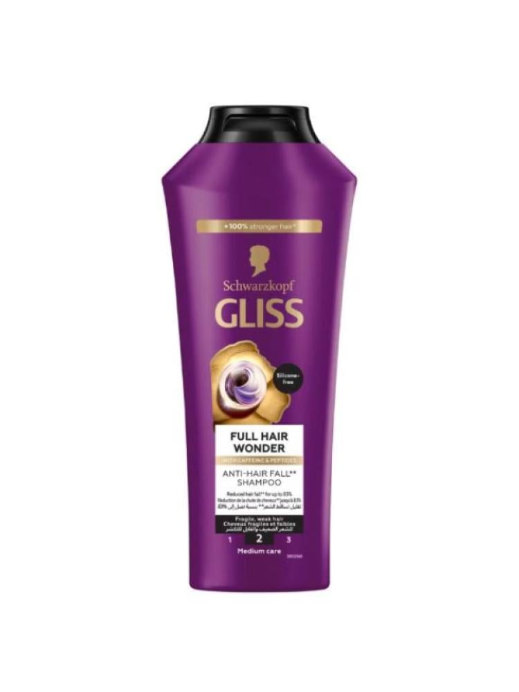 Best Shampoo for Oily Hair Strengthening Schwarzkopf Gliss Full Hair Wonder 400ml