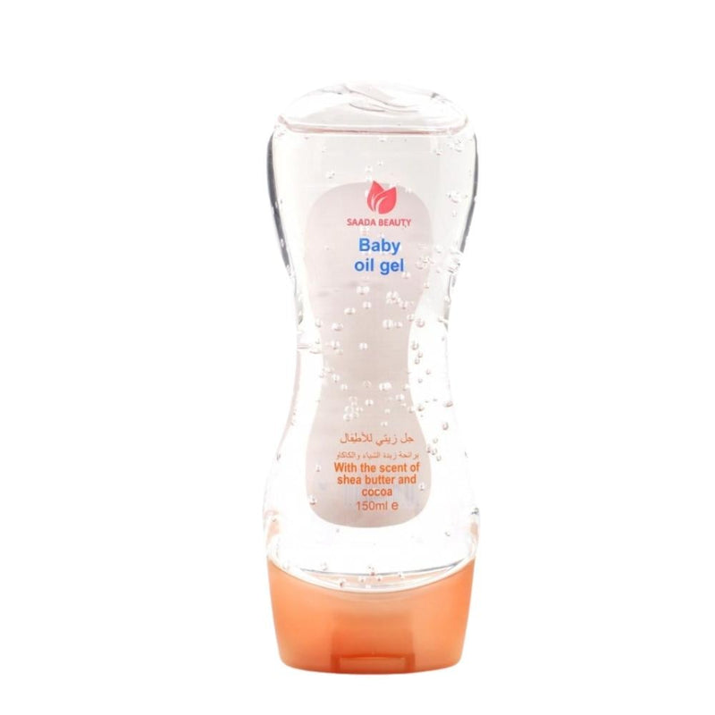 Saada Beauty Baby Oil Gel with Shea and Cocoa Butter 150ml