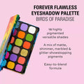Revolution Forever Flawless Birds of Paradise Eyeshadow Palette 18 Shades