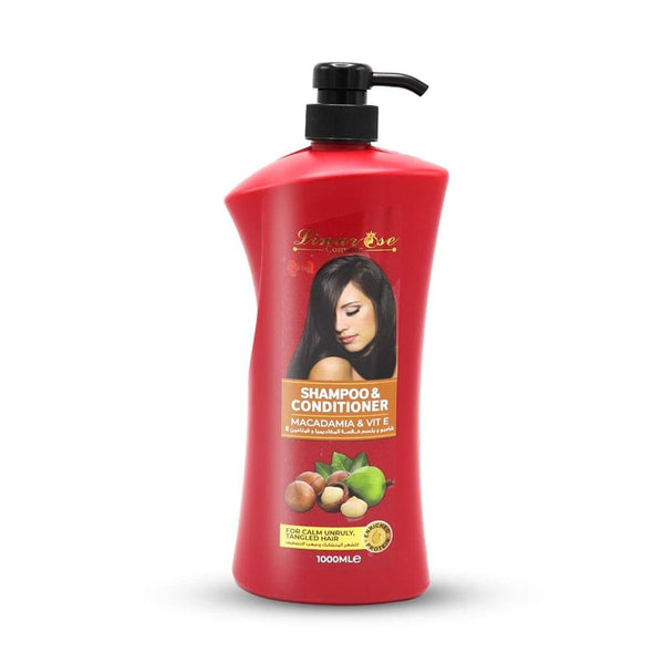 Best Shampoo and Conditioner for Dry Hair Macadamia Vitamin E Lina Rose 1000ml