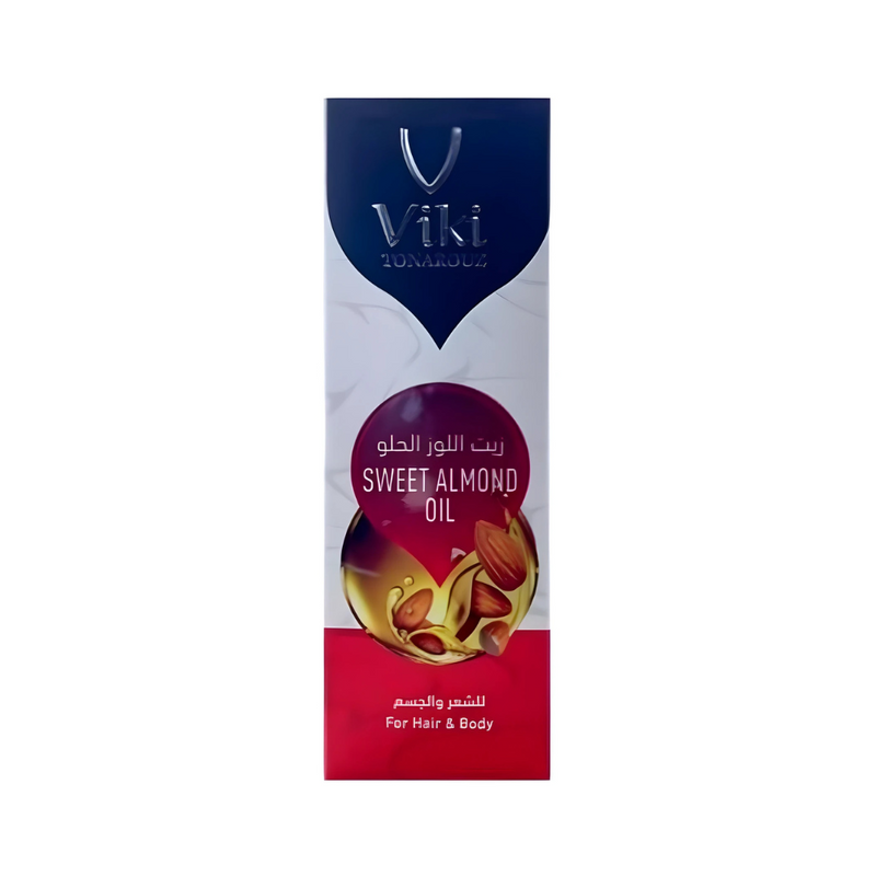 Vicky Sweet Almond Oil, Hair and Body Oil, 125ml