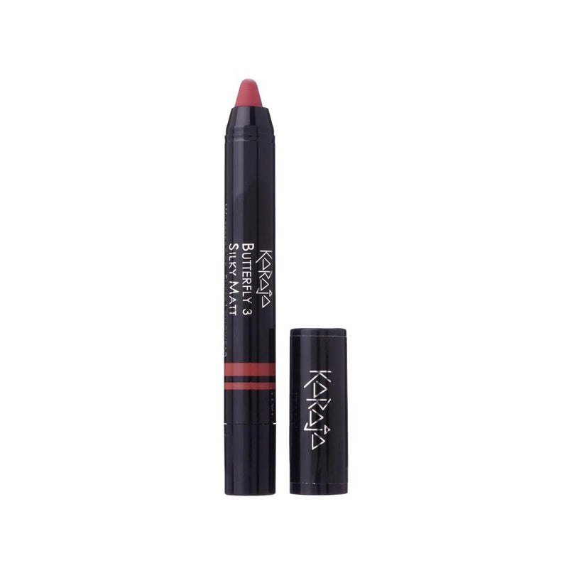 Karaja Butterfly Matte Lipstick Pencil 03 Semi-Matte Long-Lasting