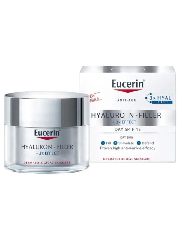 Hyaluronic Acid Night Cream for Dry Skin Eucerin 50ml