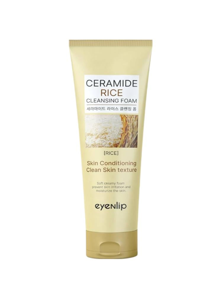 Eyenlip Ceramide Rice Foaming Facial Wash, 100 ml