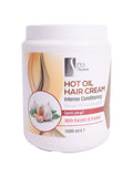 Hot Oil Hair Cream Garlic Keratin Protein Spa System 1000ml