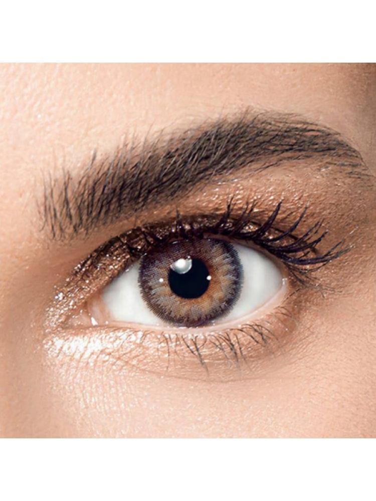Daily Disposable Coloured Contact Lenses - Gray Hazel - 7 Pack