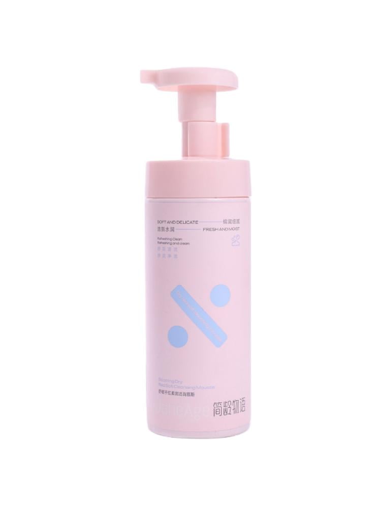 JaneAge Pink Mousse Cleanser - Gentle Cleansing & Hydration - 250 ml
