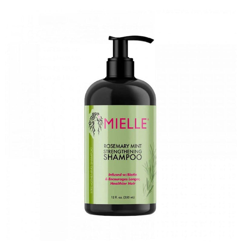 Best Shampoo for Oily Hair Strengthening Rosemary Mint Miele 355ml