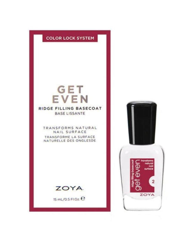 Base Coat Nail Polish Ridge Filler Zoya Get Even 15ml