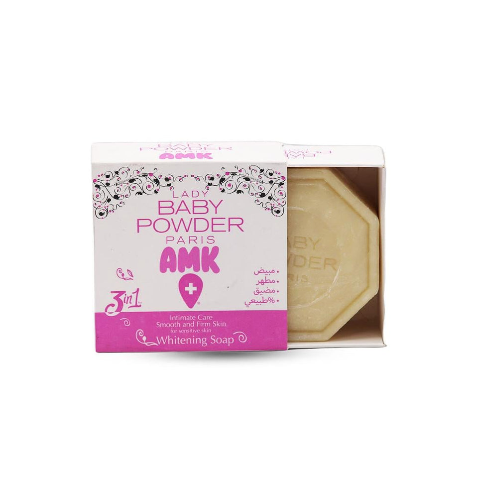 Lady Baby Powder AMK Whitening & Cleansing Soap for Sensitive Area 100g