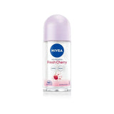 Nivea Deodorant Roll On Fresh Cherry All-Day Protection Refreshing Scent 50ml