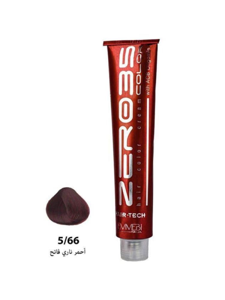 Zero 35 Italian Hair Dye 5/66 Red - 100 ml - Gray Coverage