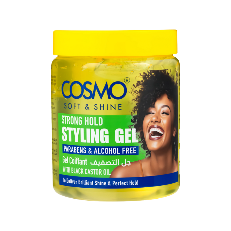 Cosmo Hair Styling Gel Long-Lasting Hold Natural Shine 1000 ml