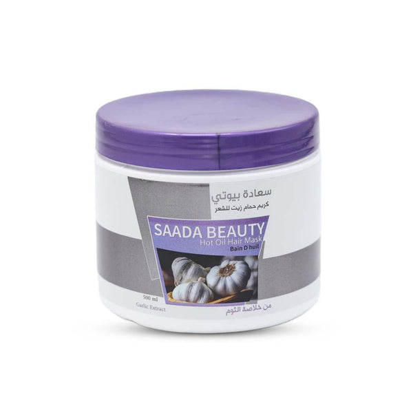 Hair Mask Garlic Extract Strengthening Saada Beauty 500ml