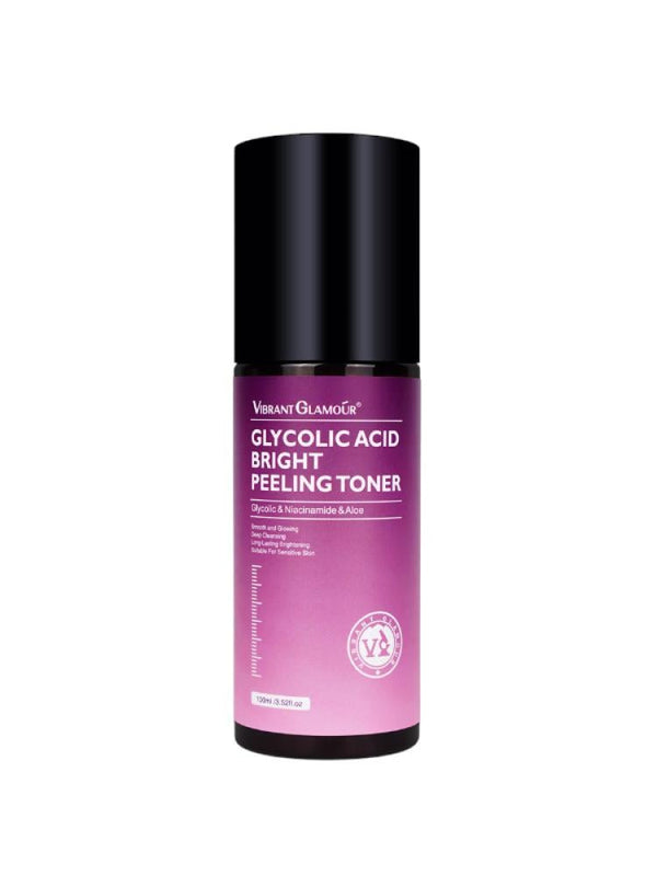 Glycolic Acid Toner Exfoliating Brightening Niacinamide Aloe Vibrant Glamour 100ml