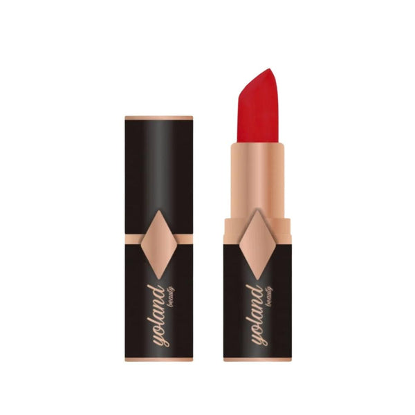 Yolande Beauty Rouge Tonay Cream Lipstick, Matte Waterproof, Shade 01