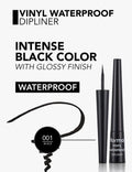 Black Liquid Eyeliner Waterproof Vinyl Flormar 2.5ml