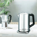Rebune Electric Kettle, Stainless Steel, 3L Capacity, 2200W, Silver