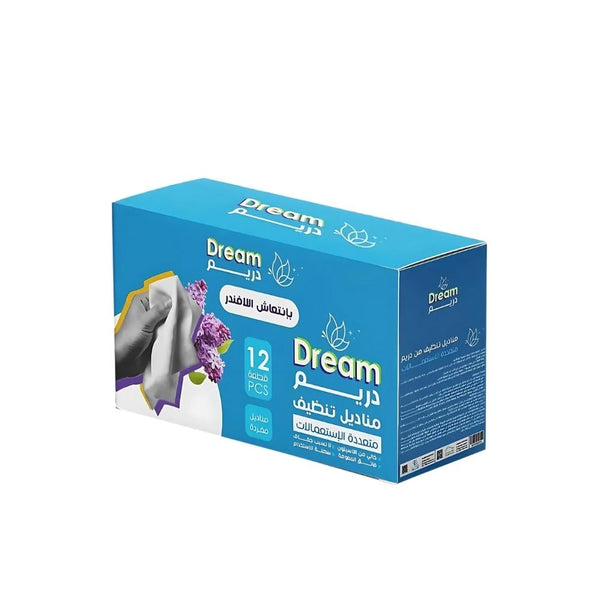 Dream Multi-Purpose Cleaning Wipes Lavender Scented 12 Count