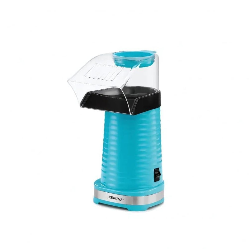Rebune Electric Popcorn Maker, 1200 Watts, Blue, RE-5-044