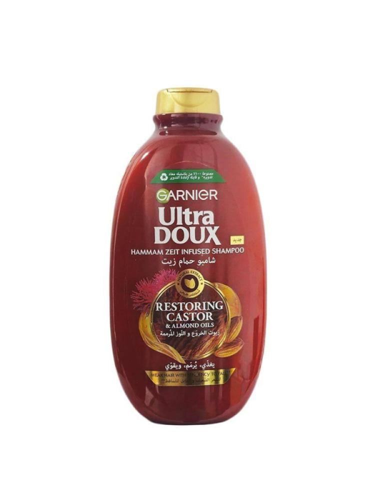 Shampoo for Weak Damaged Hair Almond & Castor Oil Garnier 200ml