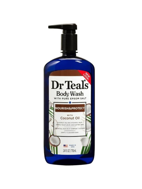 Best Coconut Oil Body Wash Nourish & Protect Dr Teal's 710ml