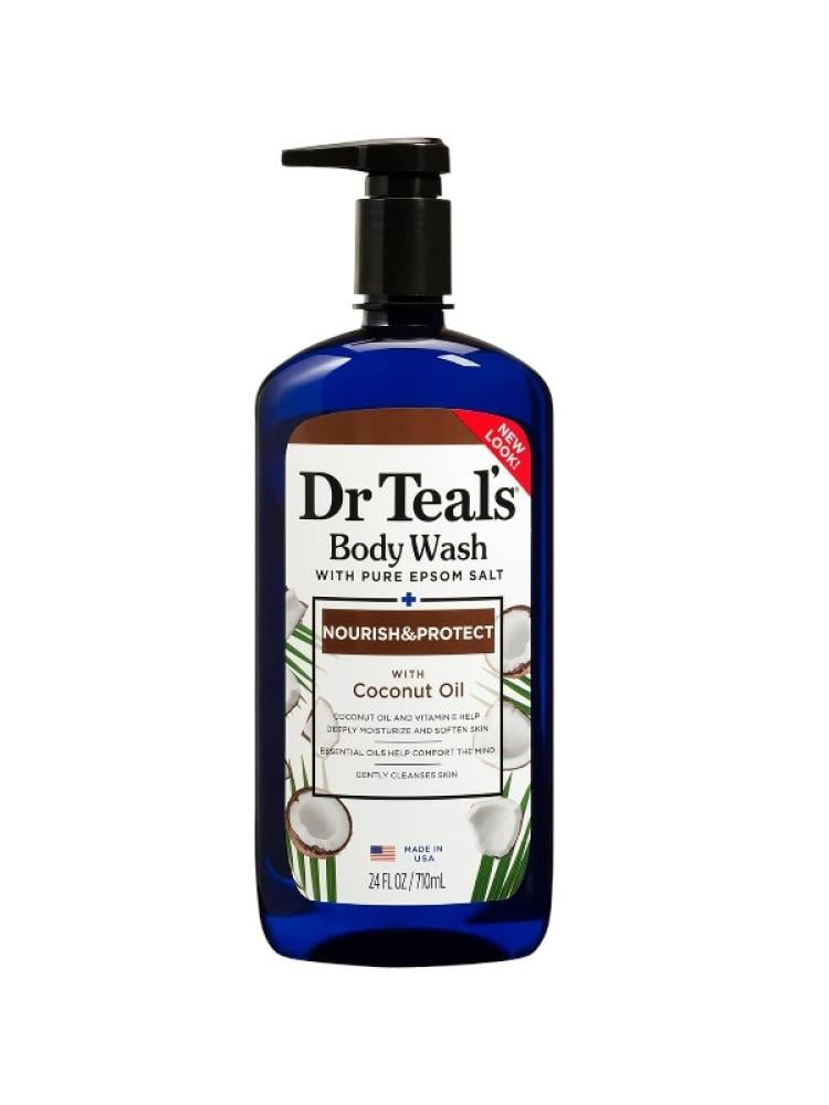 Best Coconut Oil Body Wash Nourish & Protect Dr Teal's 710ml