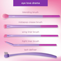 Real Techniques Eye Brush Set Eye Love Drama 5 Piece