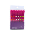 Pastel Hair Clips, Colorful Hair Accessories, Strong Hold, 6 Count