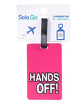 Solo Go Luggage Tag Information Add-on BK25-320 for Easy Bag Identification